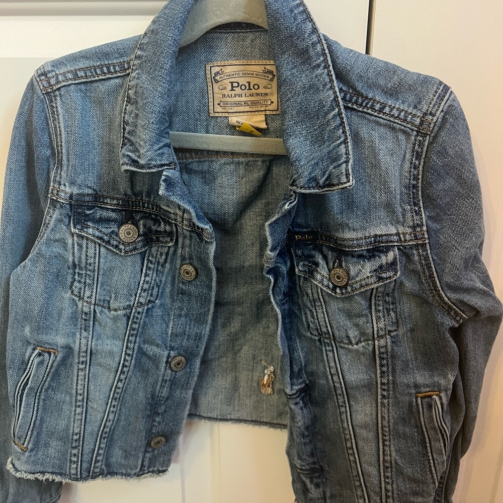 Girls Ralph Lauren Jean jacket